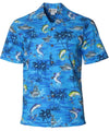 Go Fishing Shirt Blue Aloha Republic