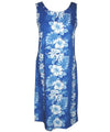 Haku Laape Knee Length Floral Dress Royal KY