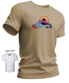 Hawaii Sunset T-Shirt Beige Shaka Time Hawaii