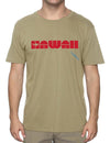 Hawaii Tropical Shark T-shirt Beige Shaka Time Hawaii