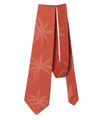 Palms Necktie Hawaiian Design Orange Orange