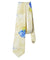 Necktie Hawaiian Design Cocktails Yellow Yellow