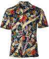 Hawaiian Shirt ABC Navy Royal Creations