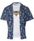 Pineapples Mirage Aloha Shirt and T-Shirt Combo Navy SHAKATIME