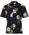 Ka Pua Aloha Shirt Black Pacific Legend