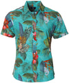 Hibiscus Accent Shirt Teal LiAloha