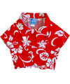 Hibiscus Kaneoke Dog Shirt Red RJC