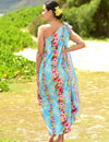 Hibiscus Leis Full Size Large Sarong Cover-up