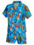 Honu Little Surfer 2 Piece Set Toddler Boys Blue Pacific Legend