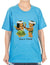 Hula Time Kids T-Shirt Blue Shaka Time Hawaii