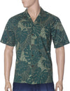 Island Botanic Aloha Shirt Resort Green KY