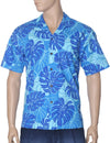 Island Botanic Aloha Shirt Resort Sky Blue KY