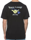 Island Hang Loose T-Shirt Black Shaka Time Hawaii