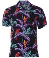 Jungle Bird Parrots Black Shirt Magnum PI