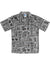 Kalaka Tribal Tapa Boys Shirt Charcoal RJC