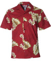 Kalakaua Shirt Burgundy RJC