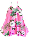 Kiana Scarf Hem Dress for Girls Pink RJC