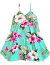 Kiana Scarf Hem Dress for Girls Turquoise RJC