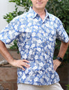 Kokomo Foliage Tailored Aloha Shirt Navy KY