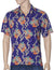 Lei of Hawaii Aloha Shirt Purple Two Palms