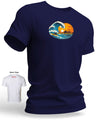 Living the Island Life Cool T-Shirt Navy Shaka Time Hawaii