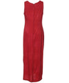 Long Maxi Dress Prince Kuhio Red-Gold