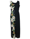 Long Maxi Cocktail Dress Side Design Lanikai Black KY