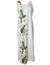 Long Maxi Cocktail Dress Side Design Lanikai White KY