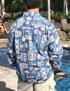 Long Sleeves Hawaiian Shirt Kapena