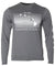 Long Sleeves Tee Stripe HI Map Dri-Fit Gray LiAloha