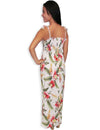 Long Smock Hawaiian Dress Orchid Pua