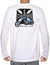 Island Choppers Hawaiian Long Sleeve T-Shirt White Shaka Time Hawaii