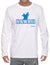 Hawaii Surfer Long Sleeves Sweatshirt T-Shirt White Shaka Time Hawaii