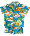 Mauna Loa Toddler Boy's Clothes Set Blue RJC