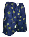 Men Shorts Island Palm Trees Navy KY