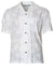 Men's White Rayon Shirt Aloha Palms White Two Palms