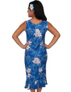 Midnight Orchid Hawaiian Dress