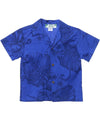 Monstera Boys Aloha Shirt | Blue