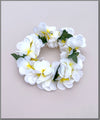 Natural Color Plumeria Flower Silk Headband Haku