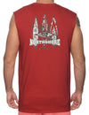 North Shore Hawaii Surfing Muscle Tee Red Shaka Time Hawaii