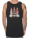 North Shore Hawaii Tank Top T-Shirt Black Shaka Time Hawaii