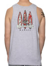 North Shore Hawaii Tank Top T-Shirt Ash Shaka Time Hawaii