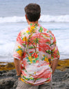 Ocean Shirt Coral Two Palms