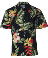 Orchids Paradise Shirt Black Paradise Found