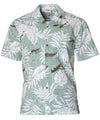 Outrigger Aloha Shirt Poly Cotton Sage Royal Creations