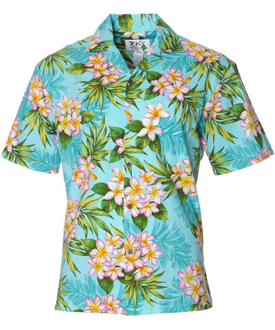 Paina Aloha Shirt Aqua KY