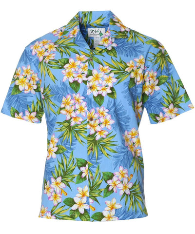 Paina Aloha Shirt Sky Blue KY