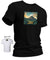 Kilauea Style Men's Aloha Short Sleeve Tee Black Shaka Time Hawaii