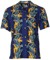 Paradise Panel Shirt Navy Paradise Found