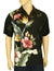 Birds of Paradise Hibiscus Shirt Black Royal Creations